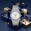 TS PRX Silver Stainless Steel White Dial